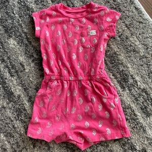 carters girls romper